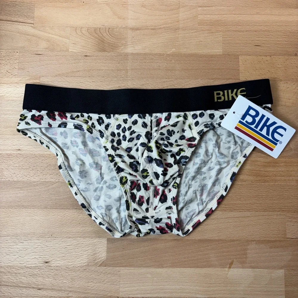 Bike Active Brief Men's Medium Animal Print Underwear New